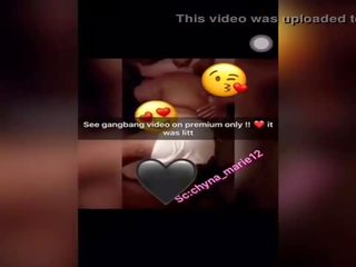 ফোরসাম gangbanging snapchat thot snippet