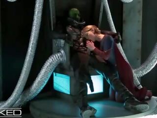 Wickedparodies - supergirl uwodzi braniac w analny seks