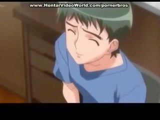 Anime nastolatka uczennica sets w górę zabawa pieprzyć w łóżko