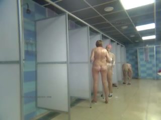 Public shower rooms hidden cam