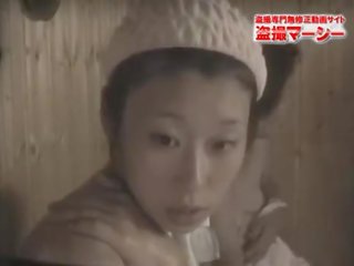 Nhật bản phụ nữ phòng tắm hơi voyeur 4