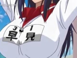 Pleasant Hentai schoolgirl Showing Undies Up Her Tiny Skirt