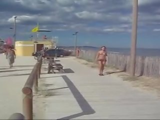 Nūdists skolniece filmēja pie pludmale 3
