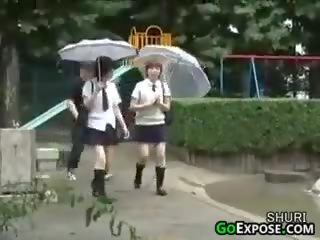 Japonské školáčka nohavičky
