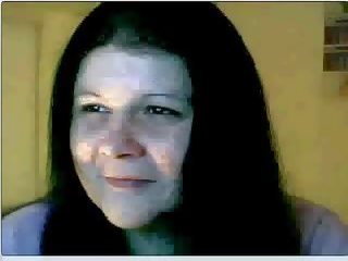 Serbisk amatør unge kvinne på webkamera