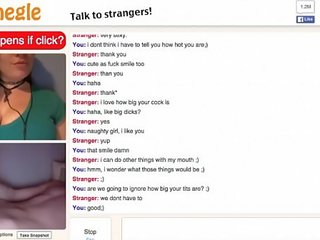 Besar tit anak perempuan menggoda pada omegle