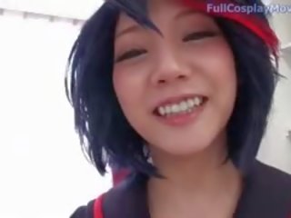 Ryuko matoi od zabiť la zabiť cosplay porno fajčenie