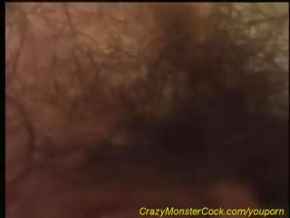 লোমশ matures প্রথম পায়ুপথ monstercock