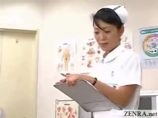 Observation dag vid den japanska sjuksköterska smutsiga video- sjukhus